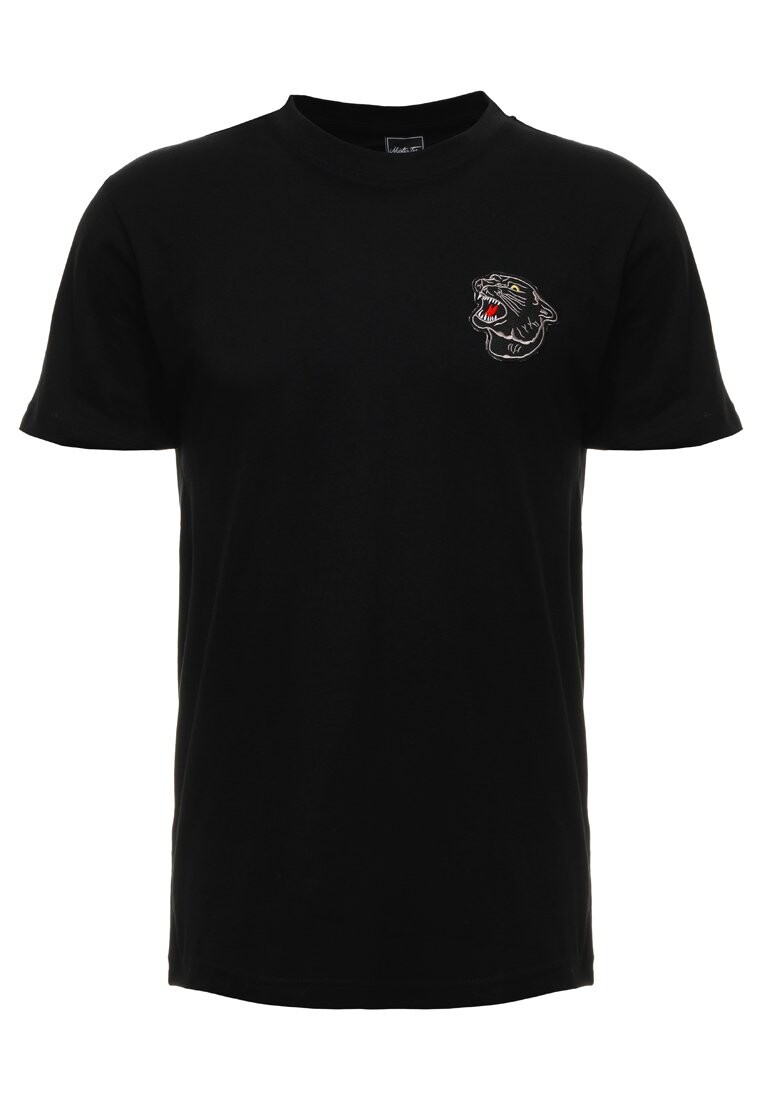 

Футболка с принтом Embroidered Panther Tee Mister Tee, черная