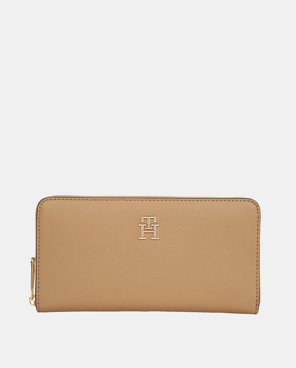 

Женский большой кошелек коричневого цвета Tommy Hilfiger, цвет Marrón claro