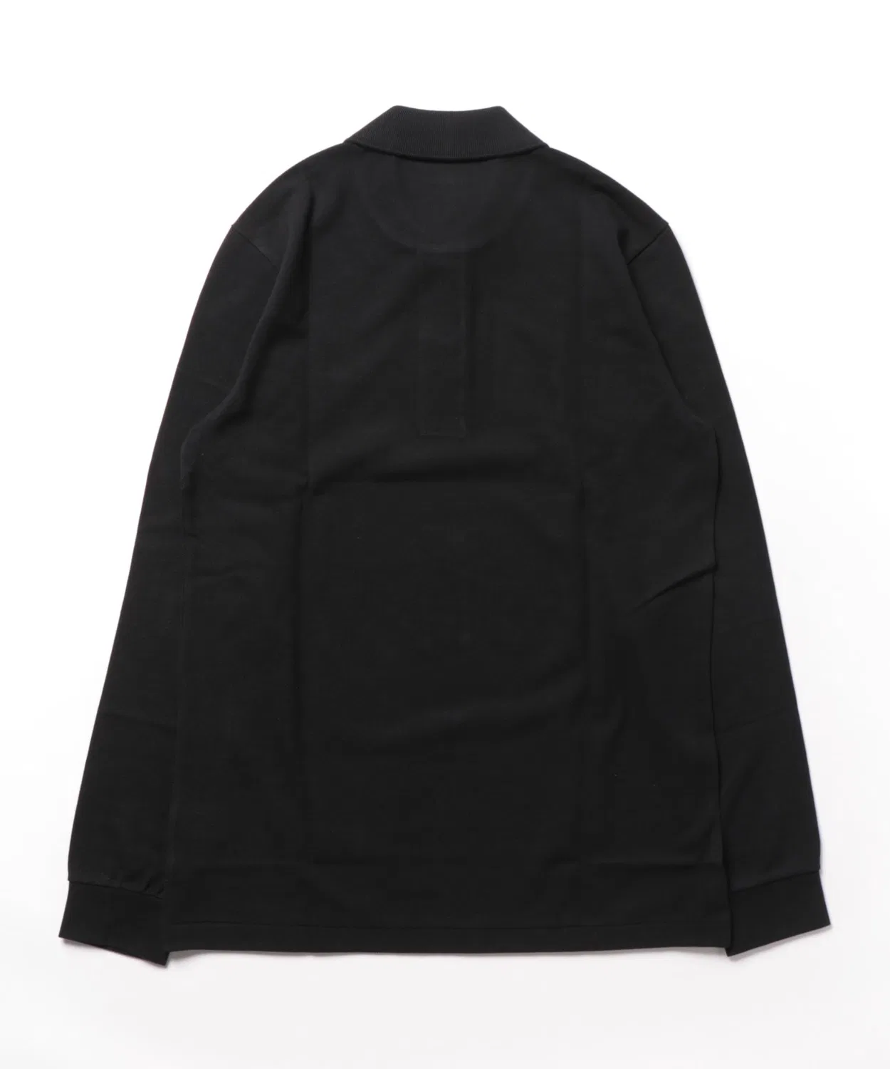 Поло Lacoste Classic Fit длинный рукав, хлопок 100%, тёмно-зелёный — фото 2
