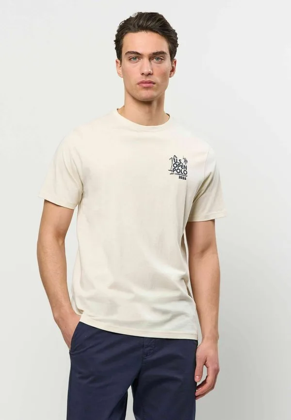 Футболка с принтом умдаики U.S. Polo Assn., Whitecap Gray — фото 3