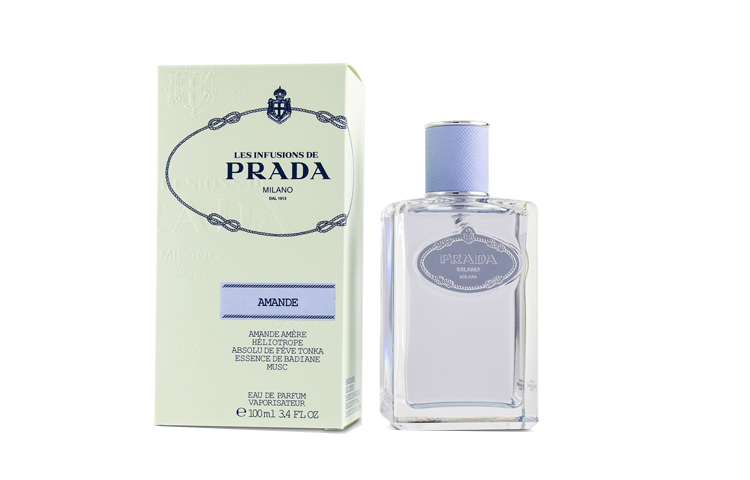 Духи oriental eau de parfum с нотами горького абрикоса, миндаля и мускуса для релаксации, 100 мл PRADA — фото 4