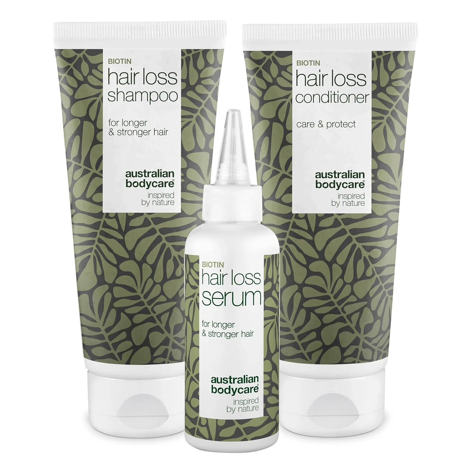Набор Australian Bodycare Hair Loss Kit: сыворотка, шампунь и кондиционер с кофеином Australian Bodycare