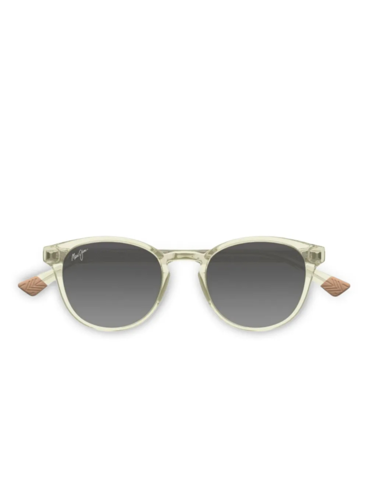 

Солнцезащитные очки Maui Jim Hiehie в круглой оправе с узором, желтый