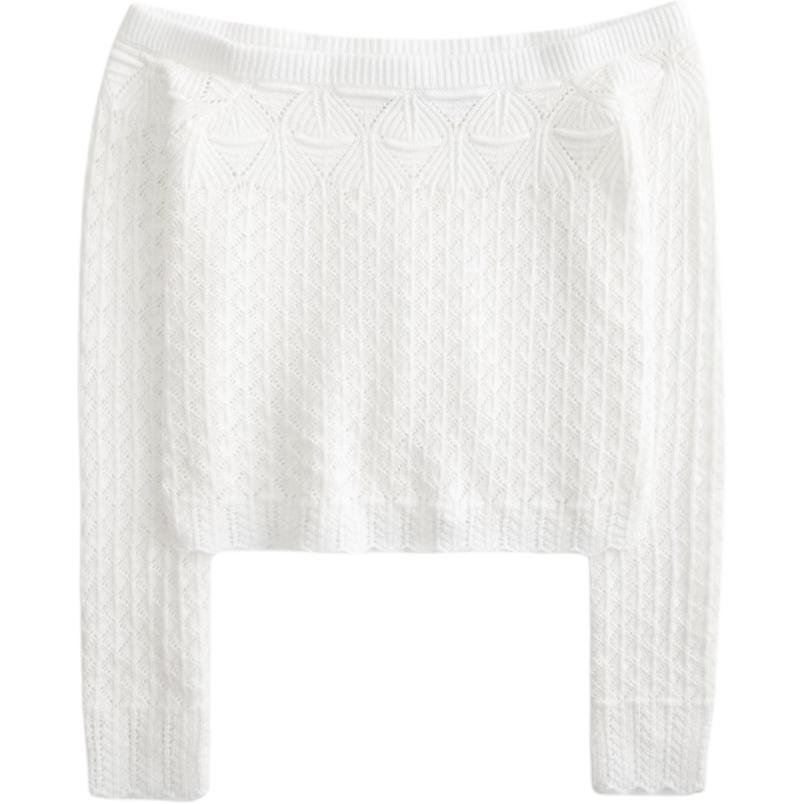 

Hollister Свитер женский белый