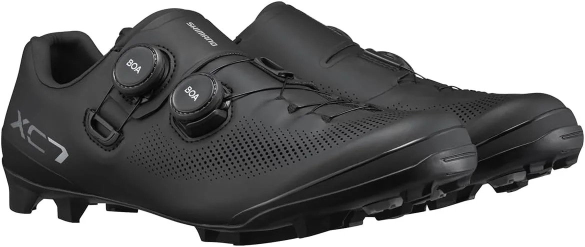 Мужские гоночные внедорожные кроссовки SHIMANO SH-XC703 для соревнований, черный — фото 2