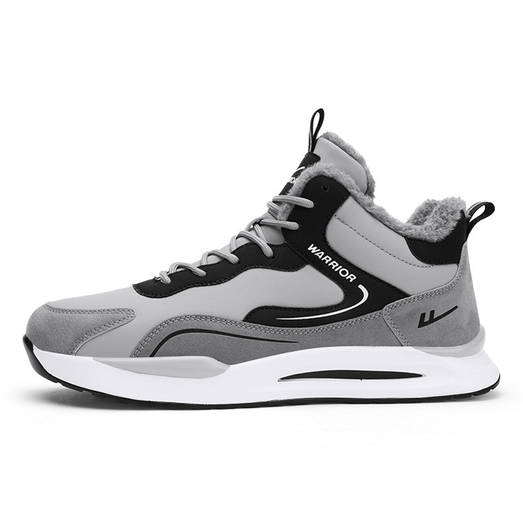 

Кроссовки WARRIOR Lifestyle Shoes Men Low-top Light Gray/Black, светло-серый