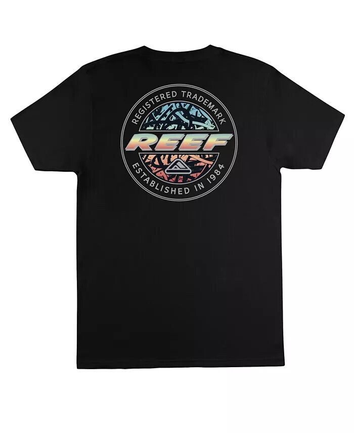 

Мужская футболка Fluid с коротким рукавом REEF, черный