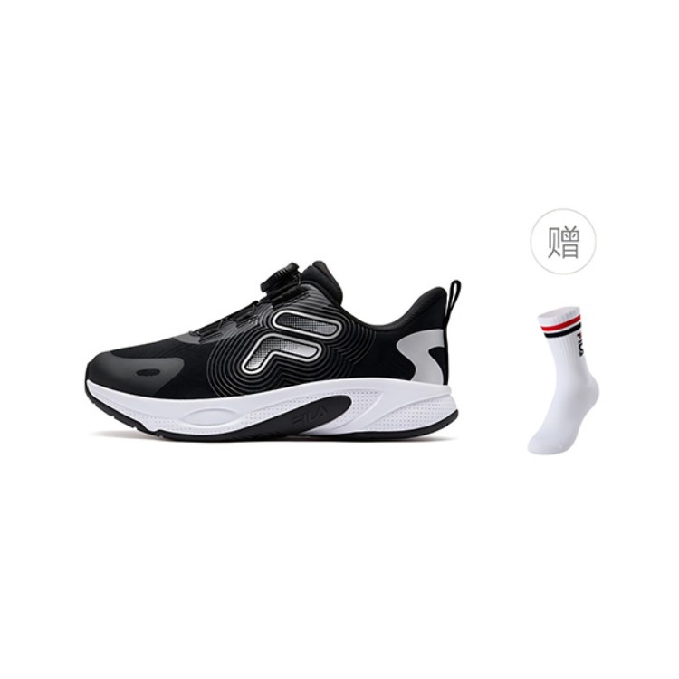 FILA KIDS PERFORMANCE FPH Легкие амортизирующие кроссовки Low Top для детей черный/космическое серебро для подростков