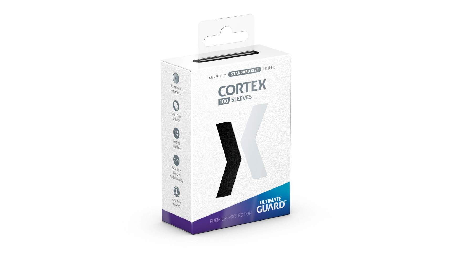 

Рукава Ultimate Guard Cortex, стандартный размер, черные (100)