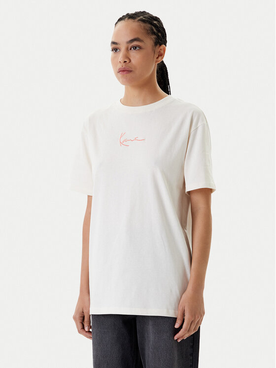 

Футболка оверсайз Signature Cherry Print PD00005460 Karl Kani, белый