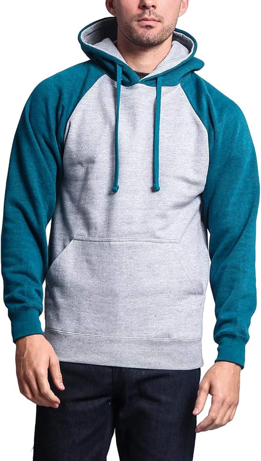 

G-Style USA премиум худи с контрастными регланными рукавами