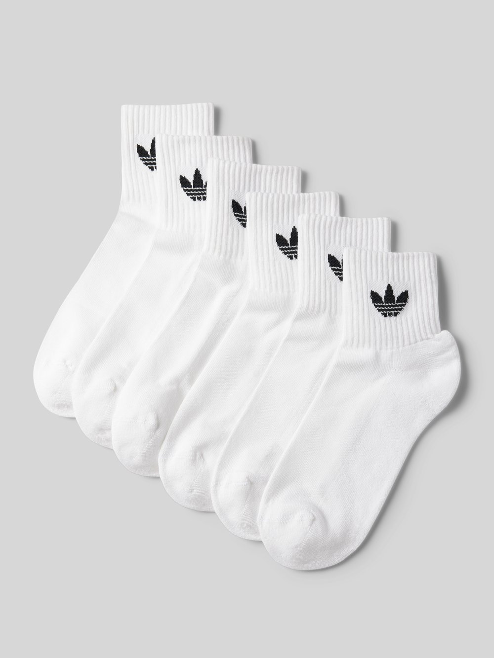 

Носки с логотипом в упаковке 6 шт adidas Originals, белый