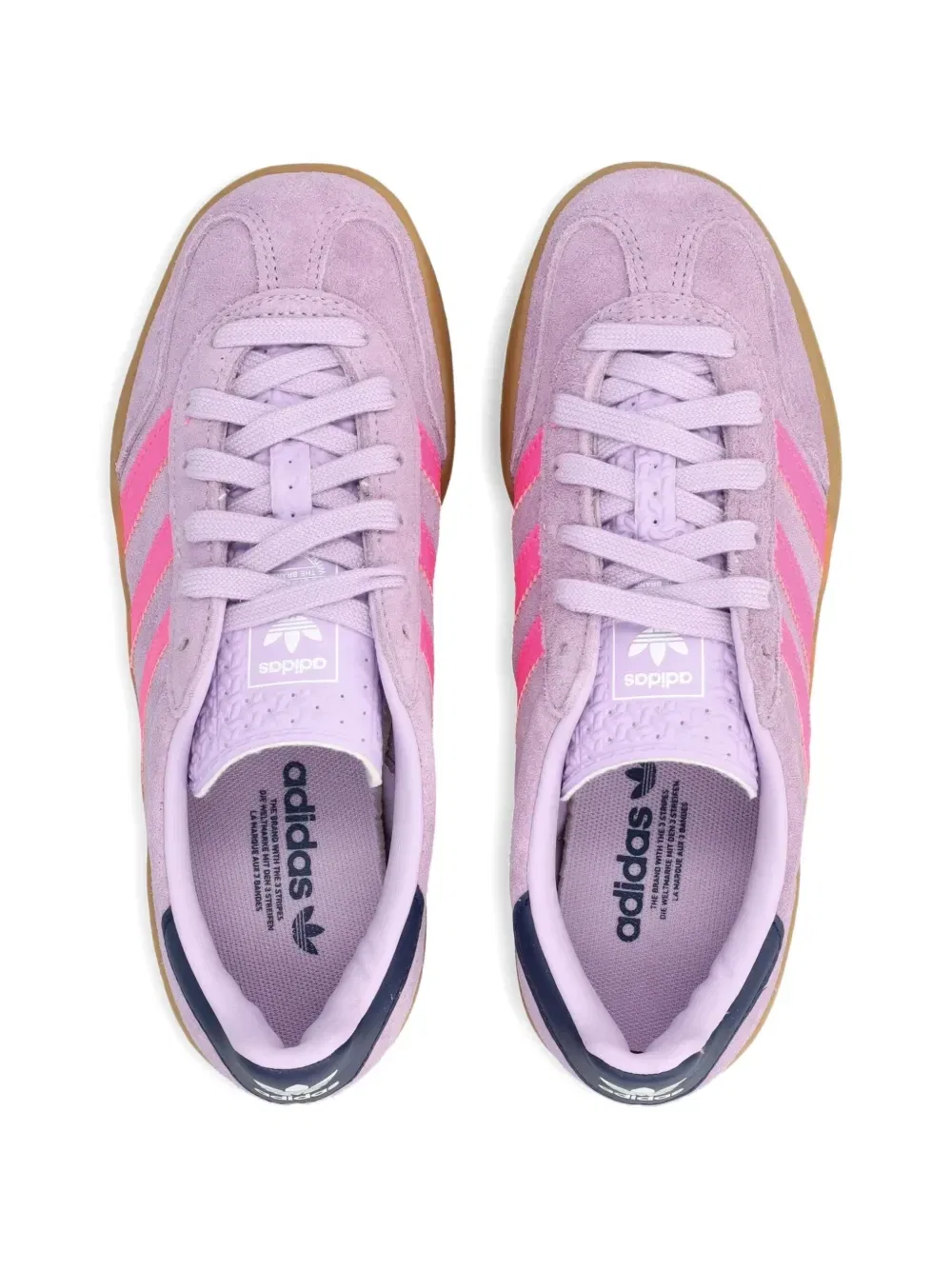 Кроссовки Gazelle Adidas Kids, фиолетовый — фото 4