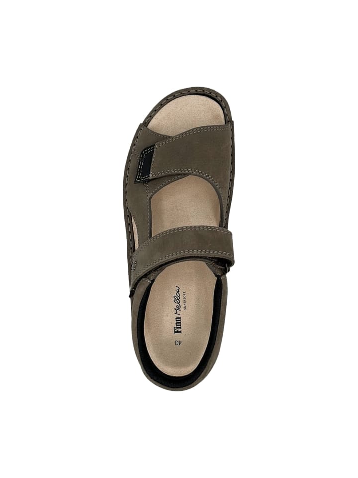 Классические босоножки Finn Comfort, коричневый — фото 4