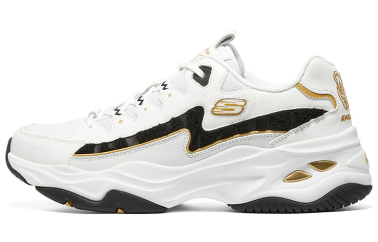 Кроссовки Skechers D'lites 4.0 'White Black Gold' Women's