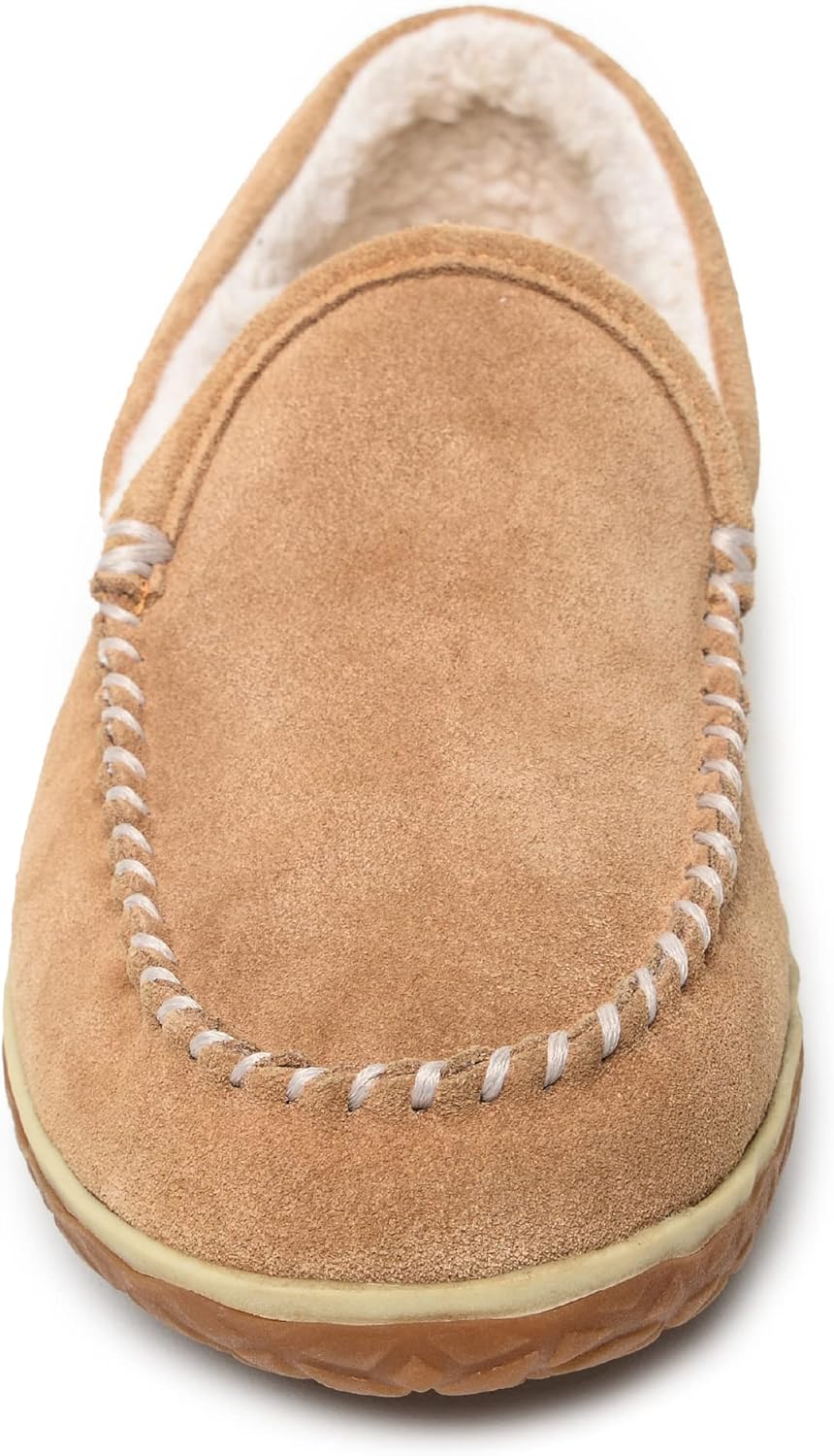 Мужские мокасины Minnetonka Tilden из замши для дома и улицы, Cinnamon — фото 2