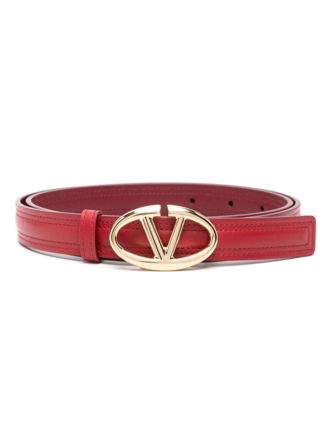

Valentino Garavani ремень The Bold Edition с логотипом VLogo, красный