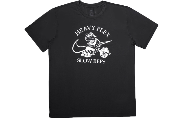 Футболка Dri FIT Legend Humor Nike, черный — фото 3