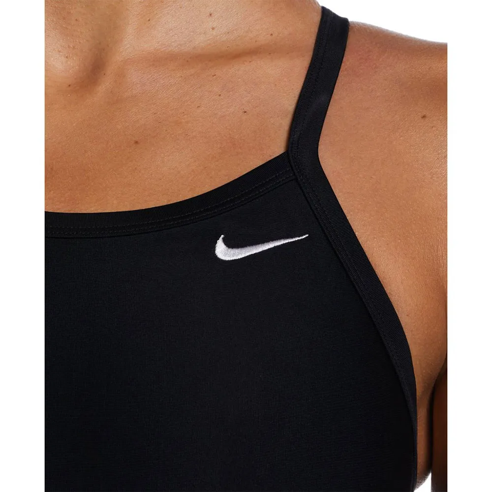 Купальник Nike Solid Racerback, черный — фото 3