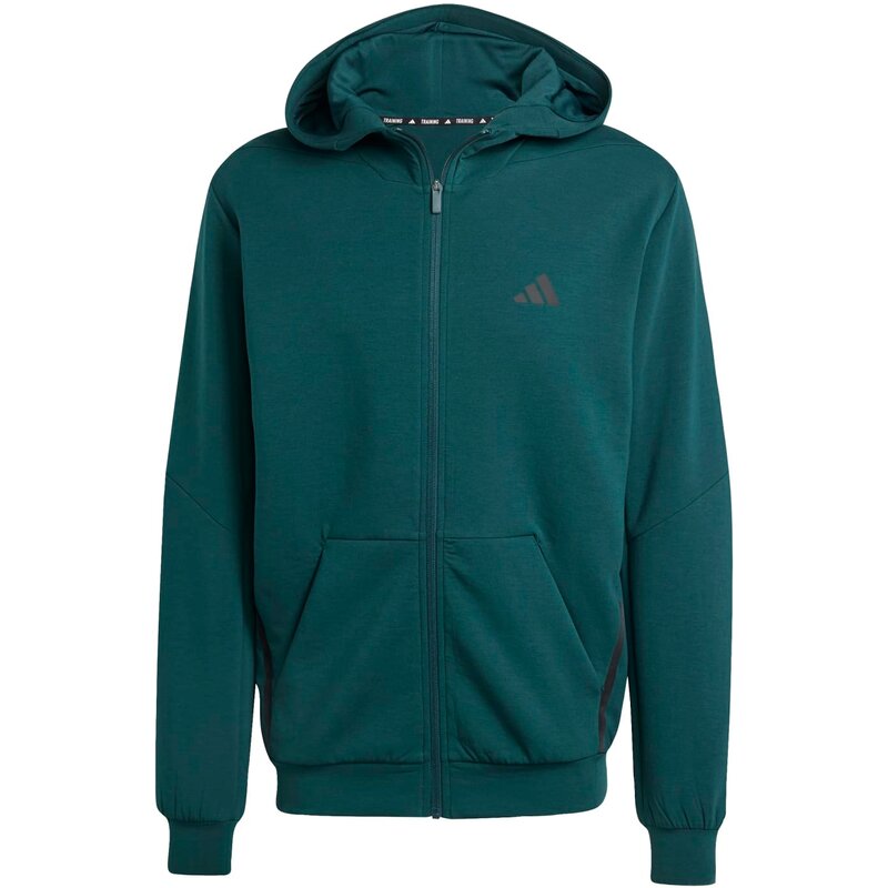 

Куртка, предназначенная для тренировок, с застежкой-молнией по всей длине Adidas, цвет aurivy