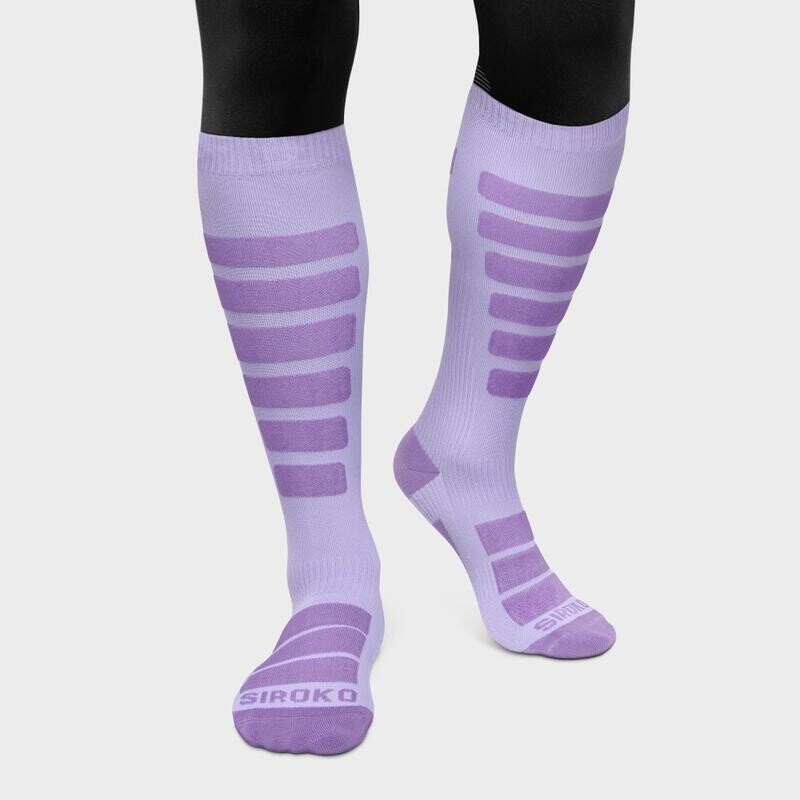 

Носки Siroko, цвет snowflake blue/dark purple