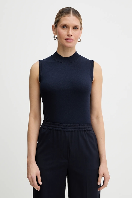 

Свитер stallo Weekend Max Mara, темно-синий