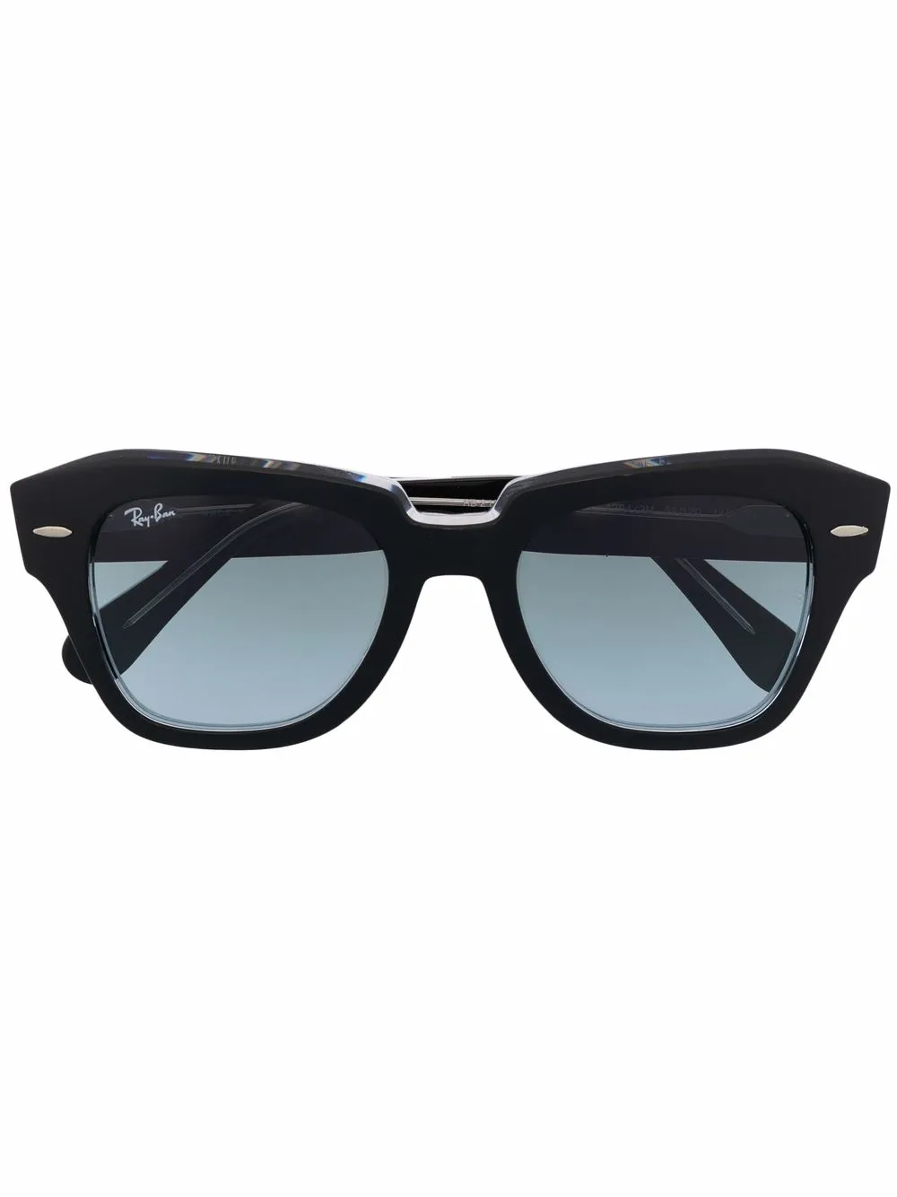 

Солнцезащитные очки в квадратной оправе Ray-Ban, черный