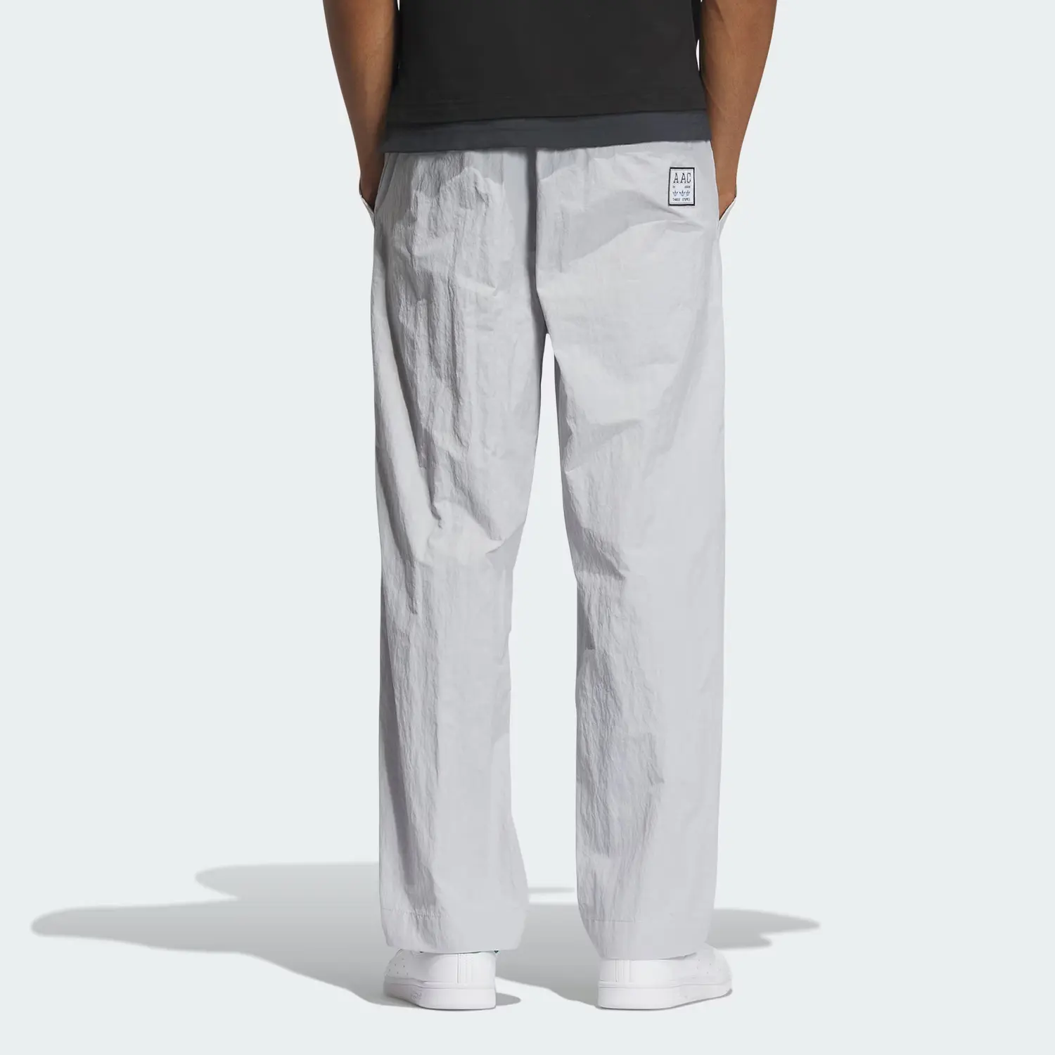 Мужские спортивные штаны Rifta Adidas Originals, solid светлый серый — фото 4