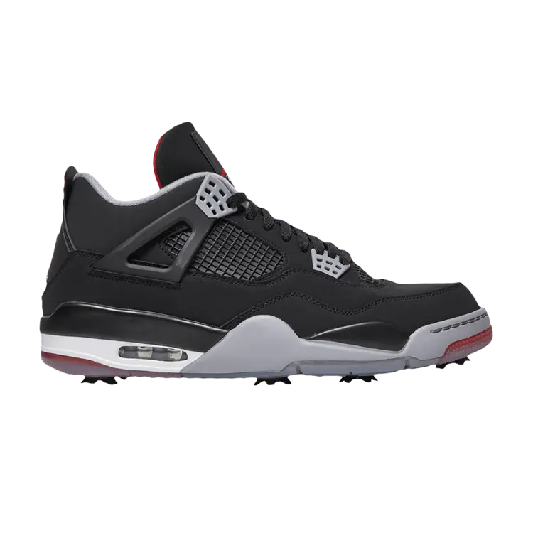 

Бутсы Air Jordan Air Jordan 4 Golf 'Bred' Sample, черный
