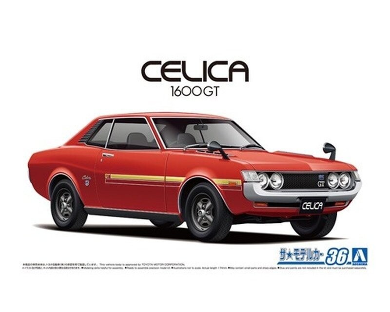 

Aoshima 05913 1/24 MC#36 Toyota TA22 Celica 1600GT '72 Inna marka