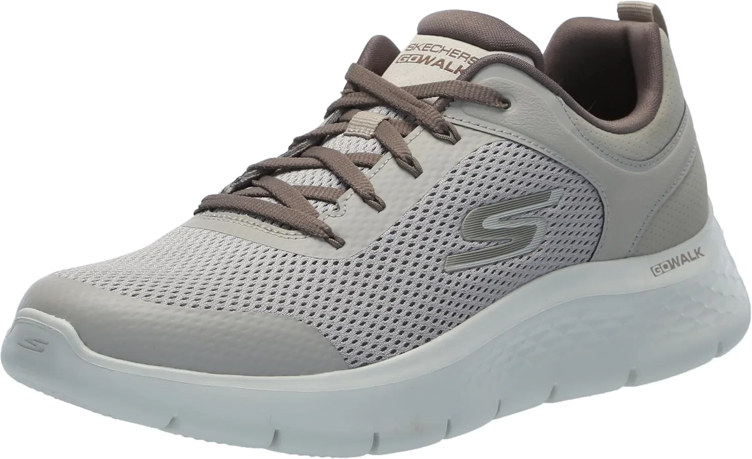 Мужские кроссовки Skechers Go Walk Flex Independent, 2-Tan Synthetic Textile