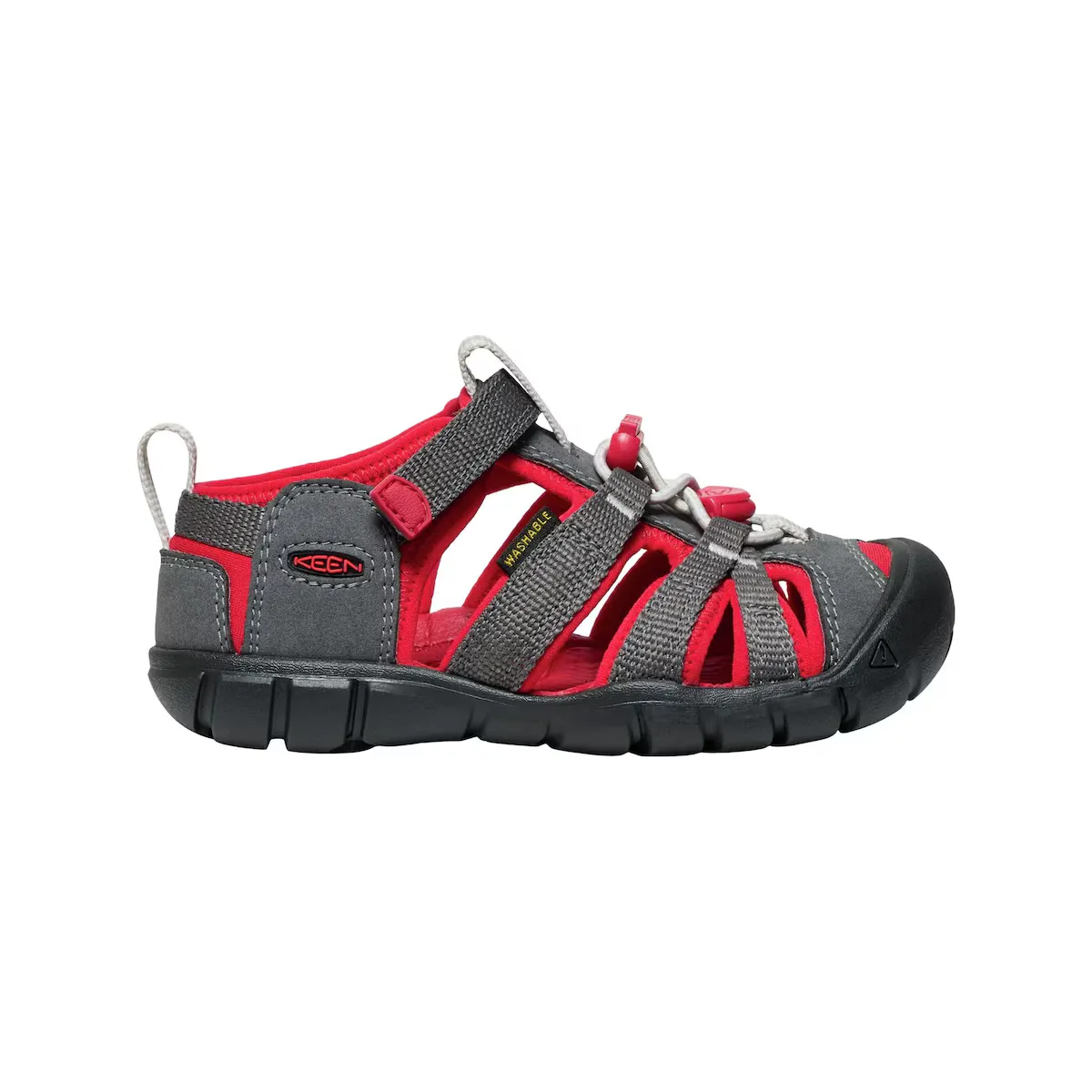 

Детские горные сандалии SEACAMP II CNX Keen, красный/серый