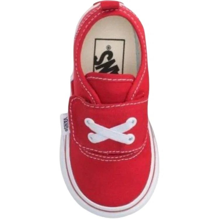 Кроссовки для малышей Vans Authentic Low Top Red — фото 4