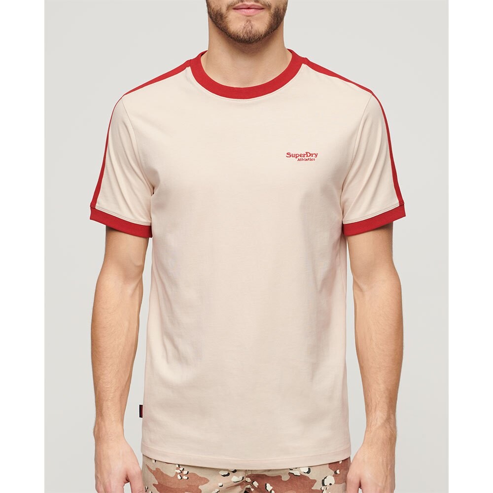 

Футболка с коротким рукавом Superdry Essential Logo Retro St, бежевый