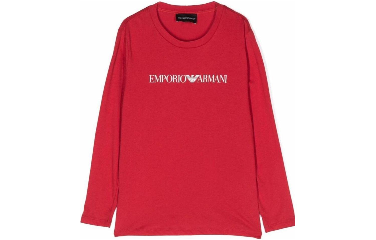 

Детская футболка EMPORIO ARMANI, красная