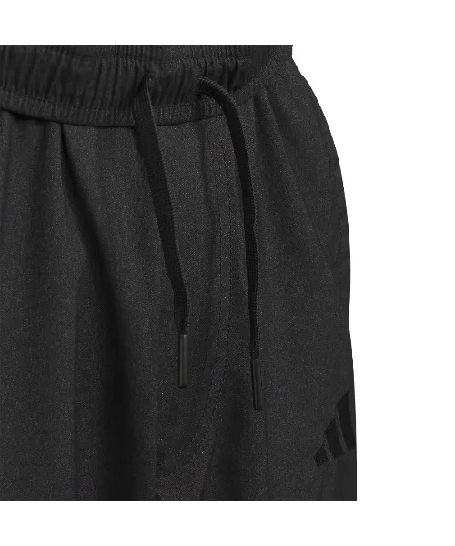 Детские штаны из денима adidas K DEN LS TP PT чёрные — фото 3