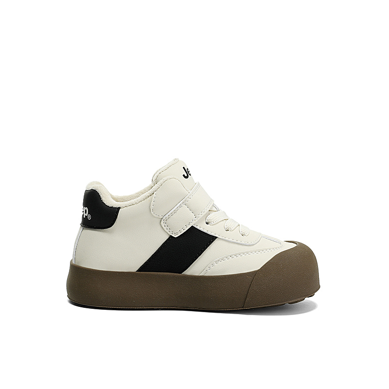 Модные спортивные кроссовки для мальчиков и девочек Casual Skateboard Shoes из искусственной кожи Jeep, красный хаки — фото 4