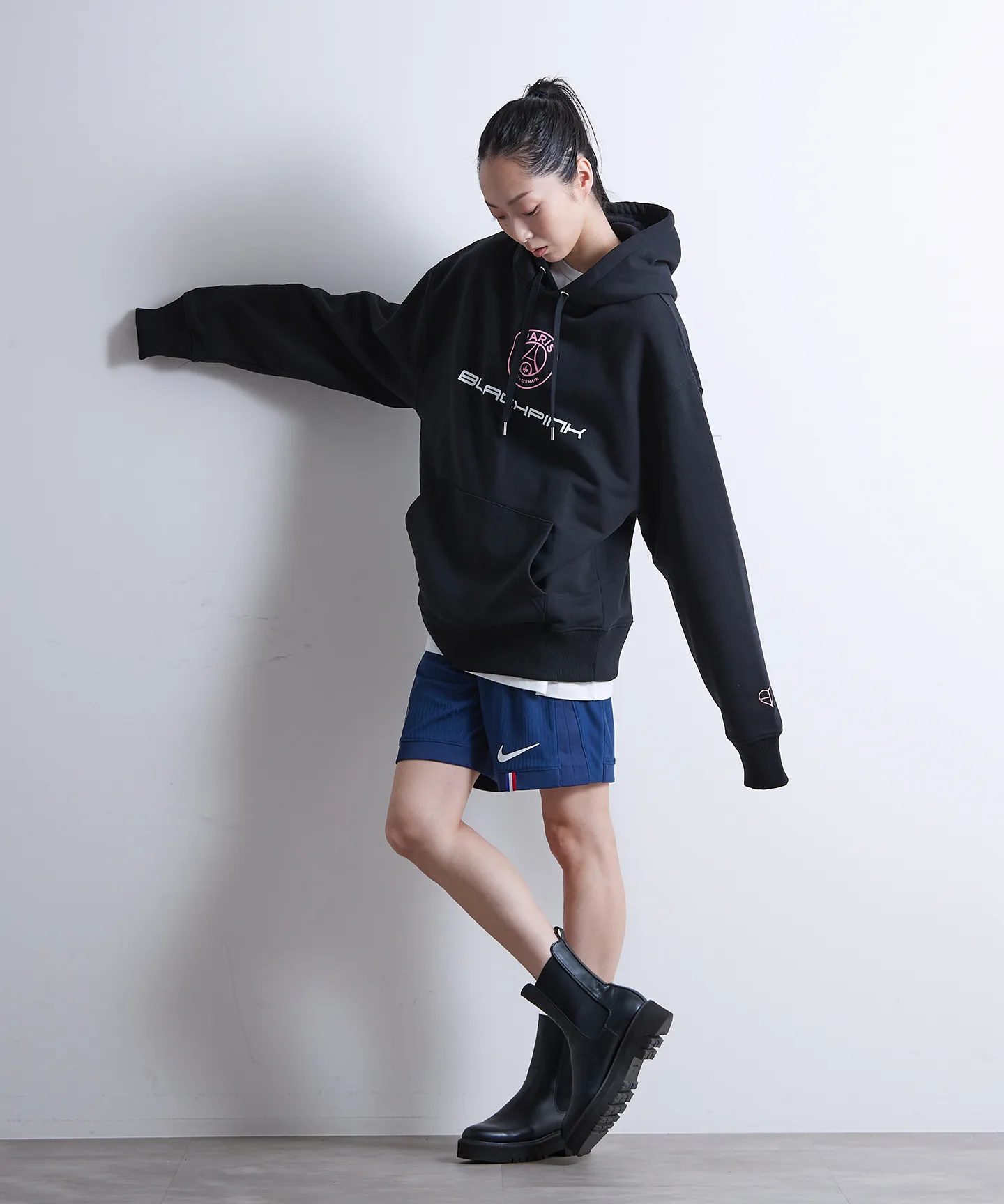 Мужские шорты PSG Nike DF ADV SHORT MATCH HM HJ4643-410 тёмно-синие — фото 4