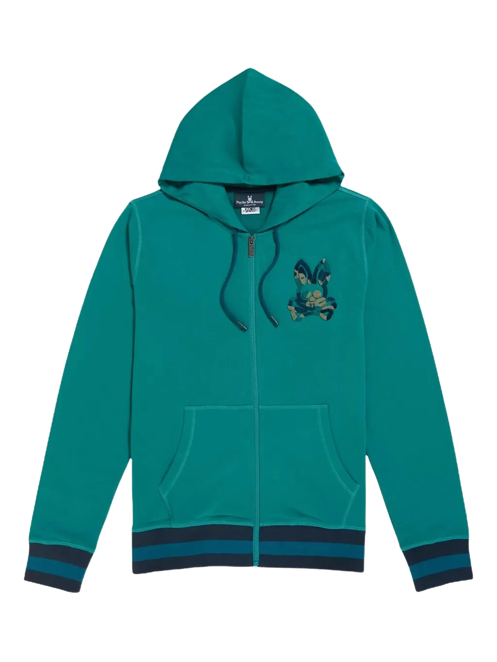 

Худи Howgate Psycho Bunny, зеленый