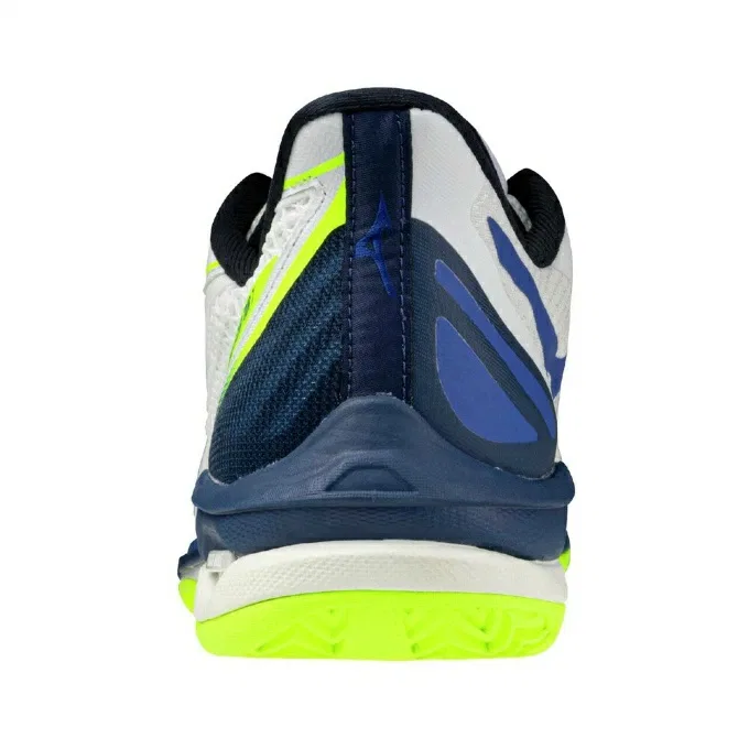 Мужские кроссовки для тенниса «Wave Exceed Tour 7 OC» от Mizuno, Wh/Bl/Ye — фото 3