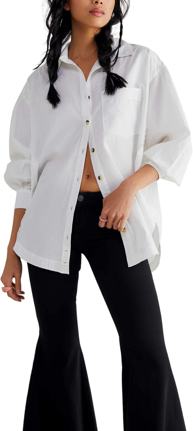 

Рубашка Happy Hour Solid Free People, белый