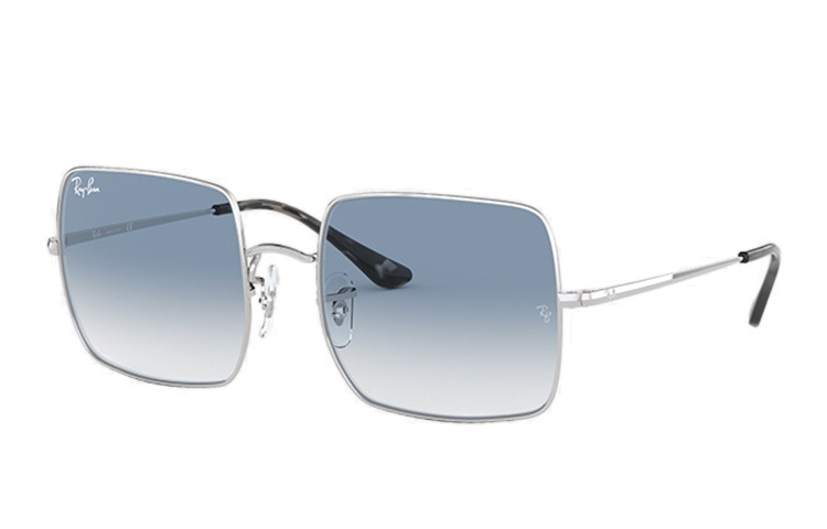 

RayBan Солнцезащитные очки унисекс с прозрачным градиентом синего цвета, Transparent Gradient Blue