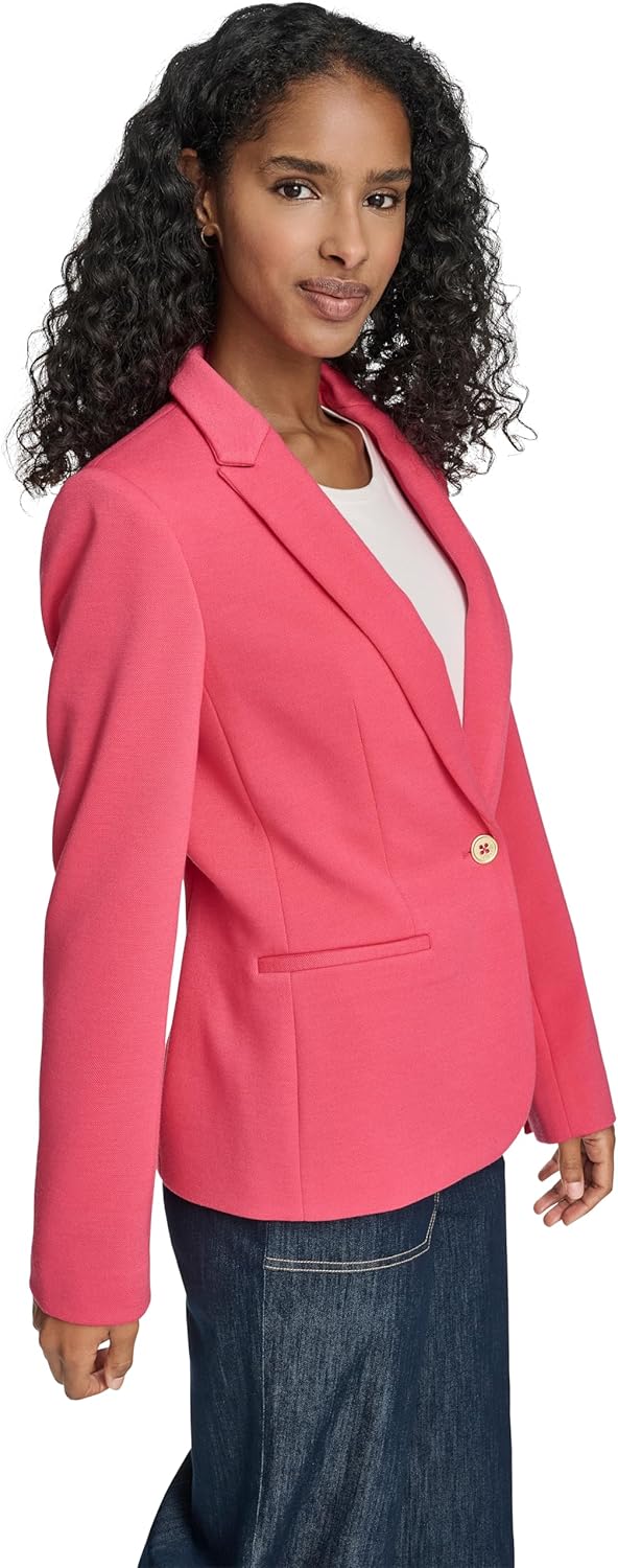 Женский деловой повседневный блейзер Tommy Hilfiger, Rethink Pink — фото 3