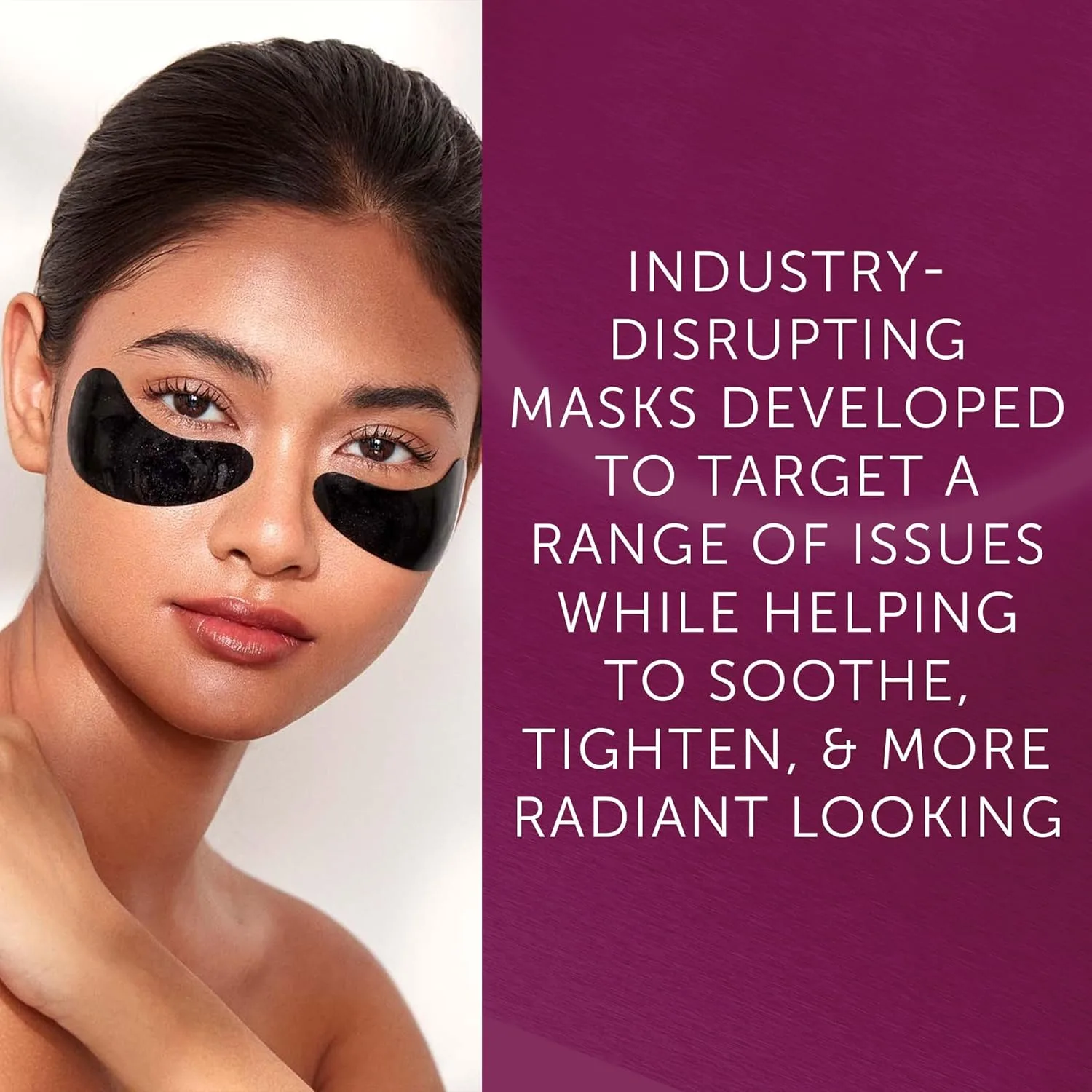 111SKIN Black Diamond Eye Mask, увлажняющие патчи для области под глазами против темных кругов с ретинолом, гиалуроновой кислотой и ниацинамидом, 8 пар 8 шт. (1 шт.), Black — фото 4