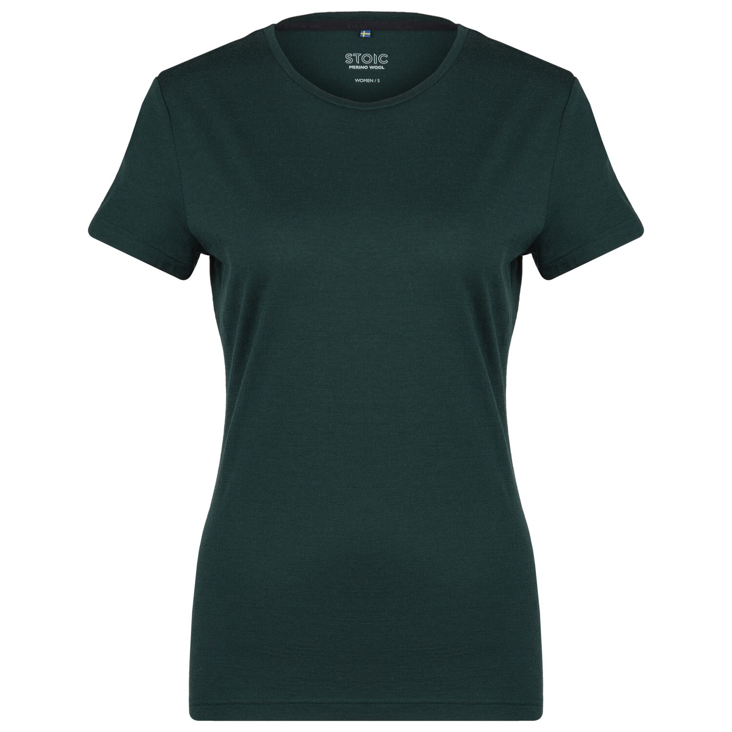 

Рубашка из мериноса Stoic Merino180 BengtSt. T-Shirt slim, цвет Dark Pine Green