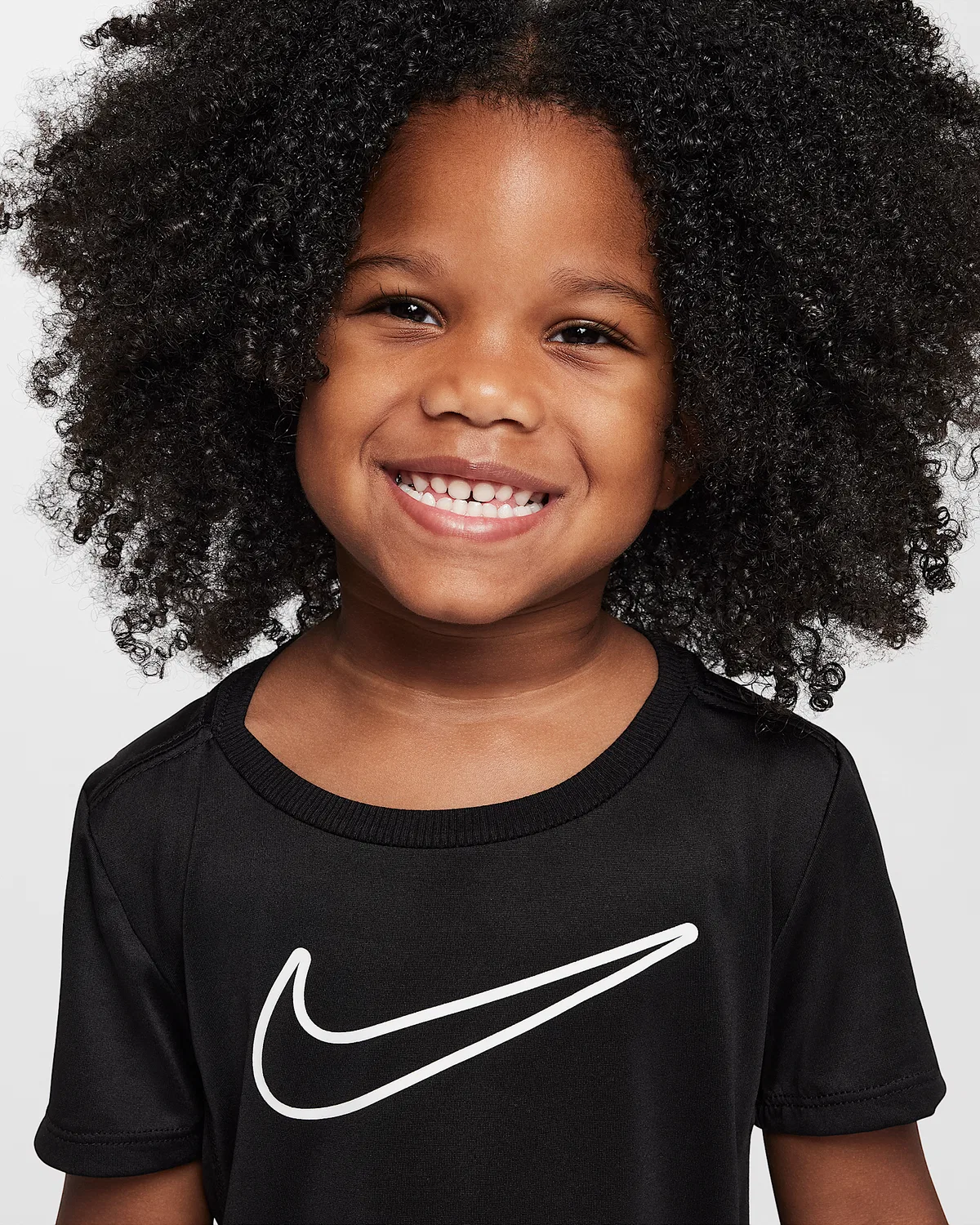 Детская футболка Nike All Day Play Dri-FIT, Black — фото 3