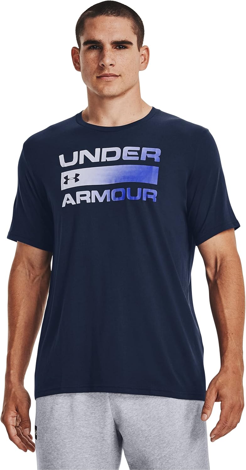 

Футболка с коротким рукавом с надписью Under Armour Men's Team Issue, Academy (408)/Graphite