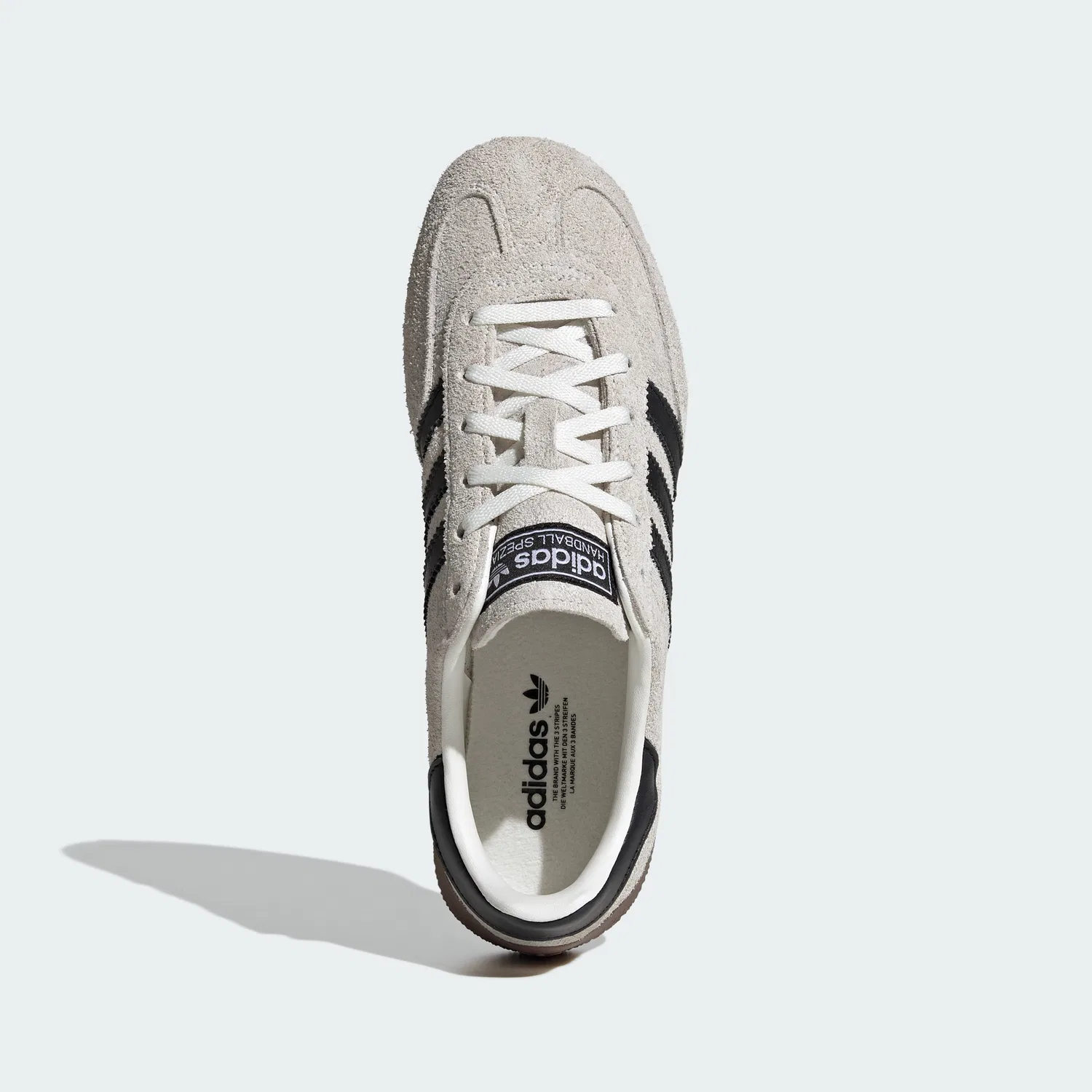 Мужские низкие кроссовки Adidas Handball Spezial Core White — фото 3