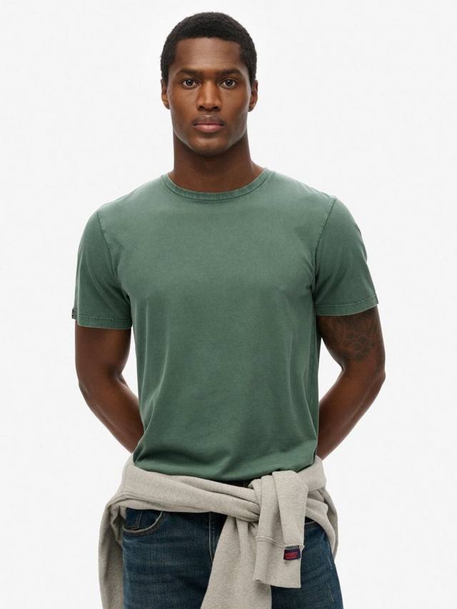 

Классическая футболка Essential Superdry, Washed Jewel Green