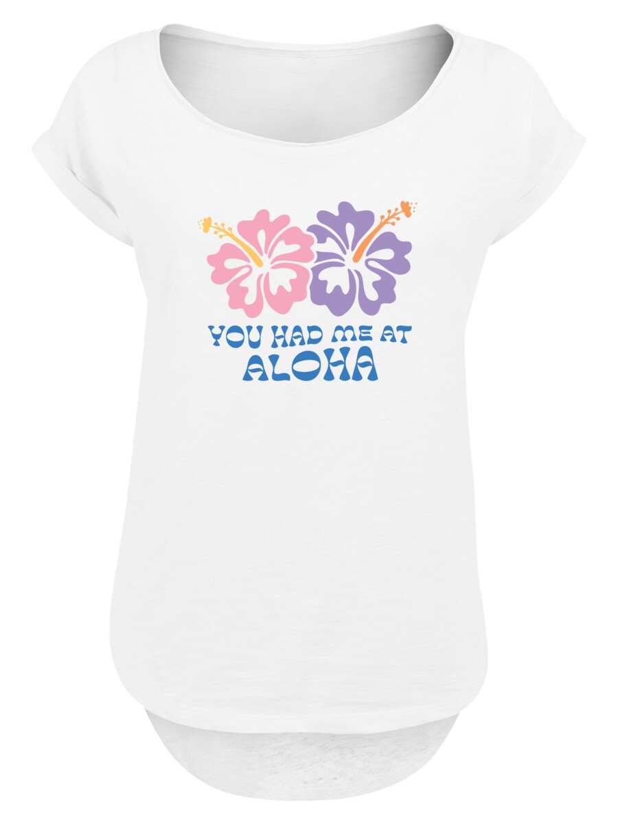 

Рубашка F4NT4STIC You Had Me At Aloha, белый